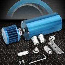 5.5x2.4aluminum Engine Oil Catch Reservoir 140ml Tankcanair Filter Sky Blue