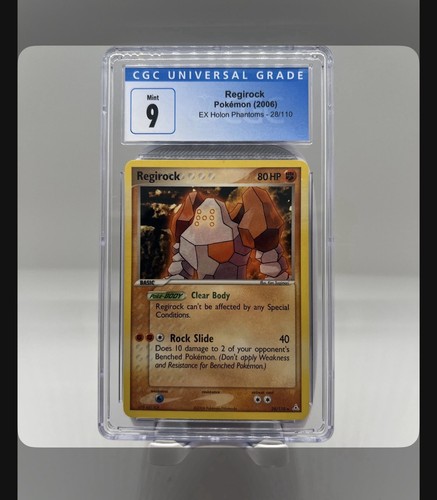 Regirock graded CGC 9 for sale on eBay