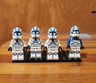 LEGO Star Wars 501st Clone Trooper Minifigures 4x