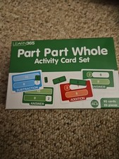 Math- Part Part Whole Activity Cards