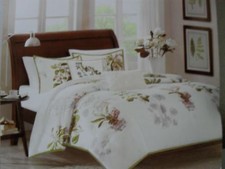 HARBOR HOUSE ETERNITY 3 PIECE DUVET SET FLORAL BOTANICAL FRENCH COUNTRY