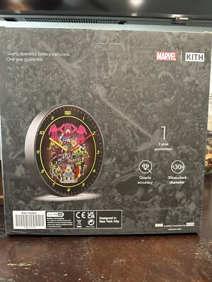 Kith x Marvel Super Villains Team Up Clock In Hand SHIPS FAST | eBay