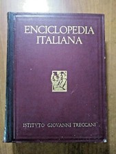 ENCICLOPEDIA ITALIANA vol. XI COMPI-CROCC Istituto Treccani 1933
