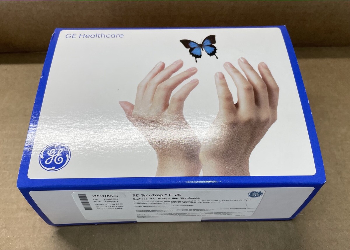 GE Cytiva PD SpinTrap G-25, 28918004, 50x Sephadex G-25 Columns | eBay