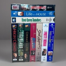 Lot Of 10 Unopened VHS Tapes Mixed Genres New Sealed