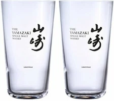 SunTory The Yamazaki Single Malt Whisky Tumbler 340ml SET OF 2PCS From Japan