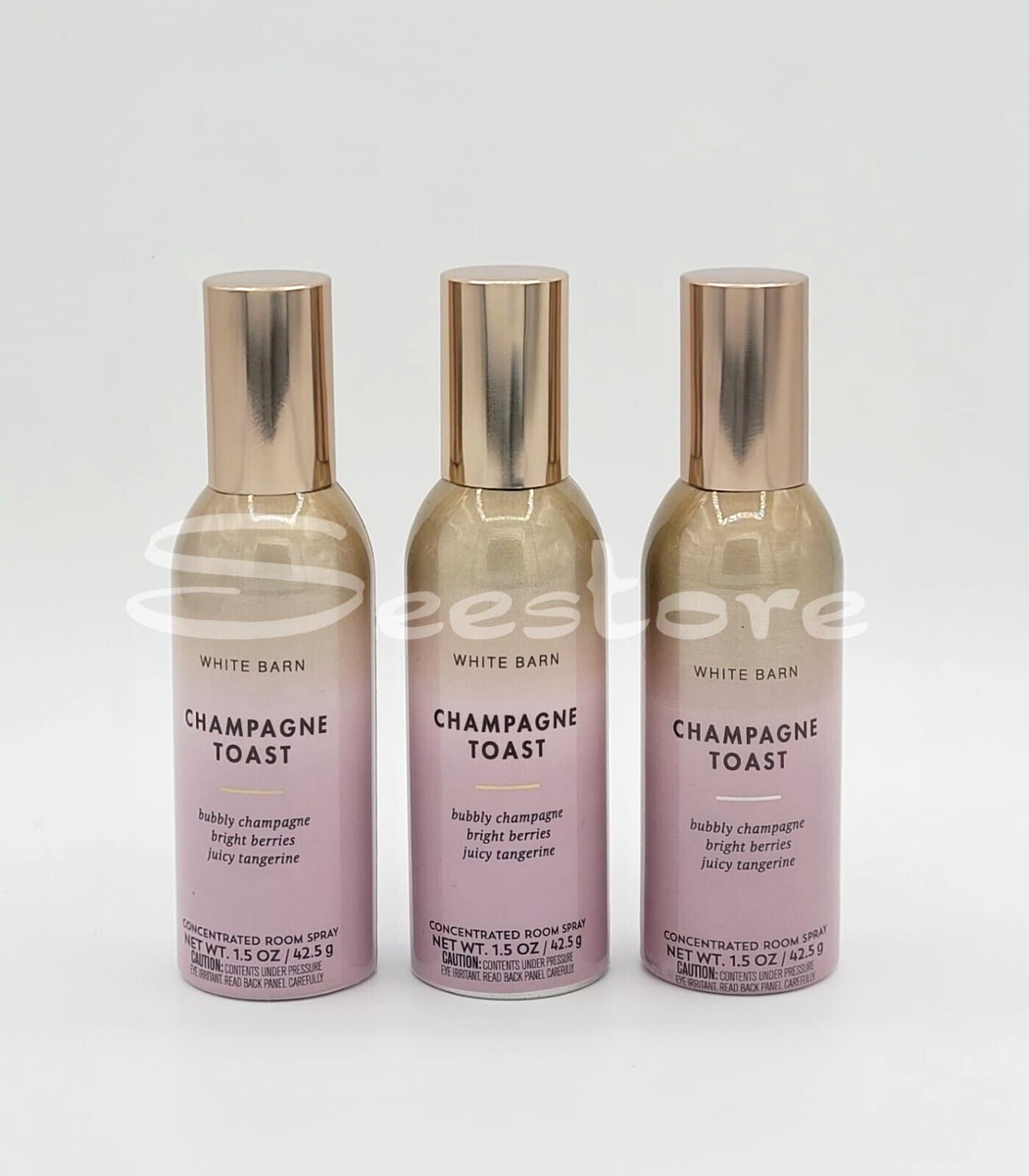 Bath and Body Works Champagne Toast Concentrated Room Spray Set