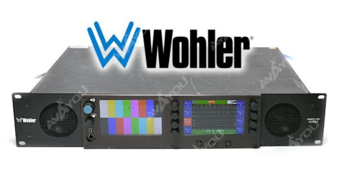 Wohler AMP2-E16V-M 3G/HD/SD-SDI +AES +SPDIF Audio Monitor Dolby D, E and DD+ - Afbeelding 1 van 11