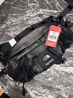 Supreme x The North Face Leather Mountain Waist Bag 'Black Supreme x The North Face Leather Mountain Waist Bag 'Black