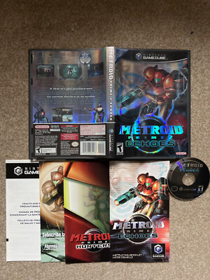 Metroid Prime 2 Echoes Nintendo Gamecube NTSC US USA IMPORT RAR