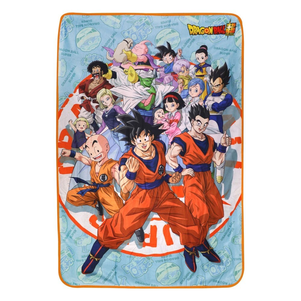 Couverture polaire Dragon Ball Super douce et chaude pour l'hiver de taille 130x160cm