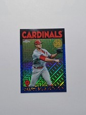 2021 Topps Chrome Mojo 1986 Blue Refractor #86TC39 Jack Flaherty 042/150
