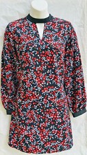Women s Dress ANN TAYLOR LOFT size XSP floral Long Sleeve ra99