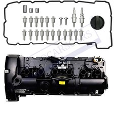 FOR BMW E82 E90 E70 Z4 X3 X5 ENGINE VALVE COVER w/ Gasket & Bolts 11127552281