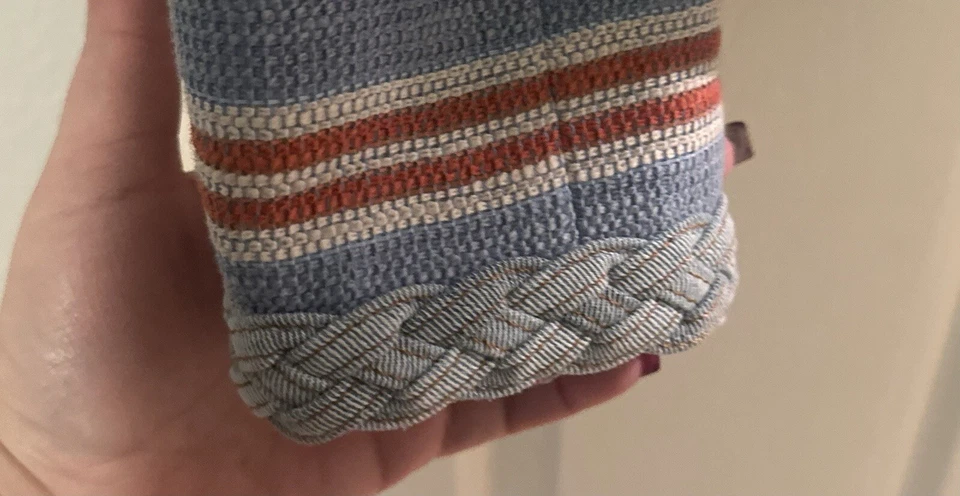 VERONICA BEARD Arrowe Striped MulticolorBlue Braided Trim Jacket Size 12 NWT. - Image 2 of 4