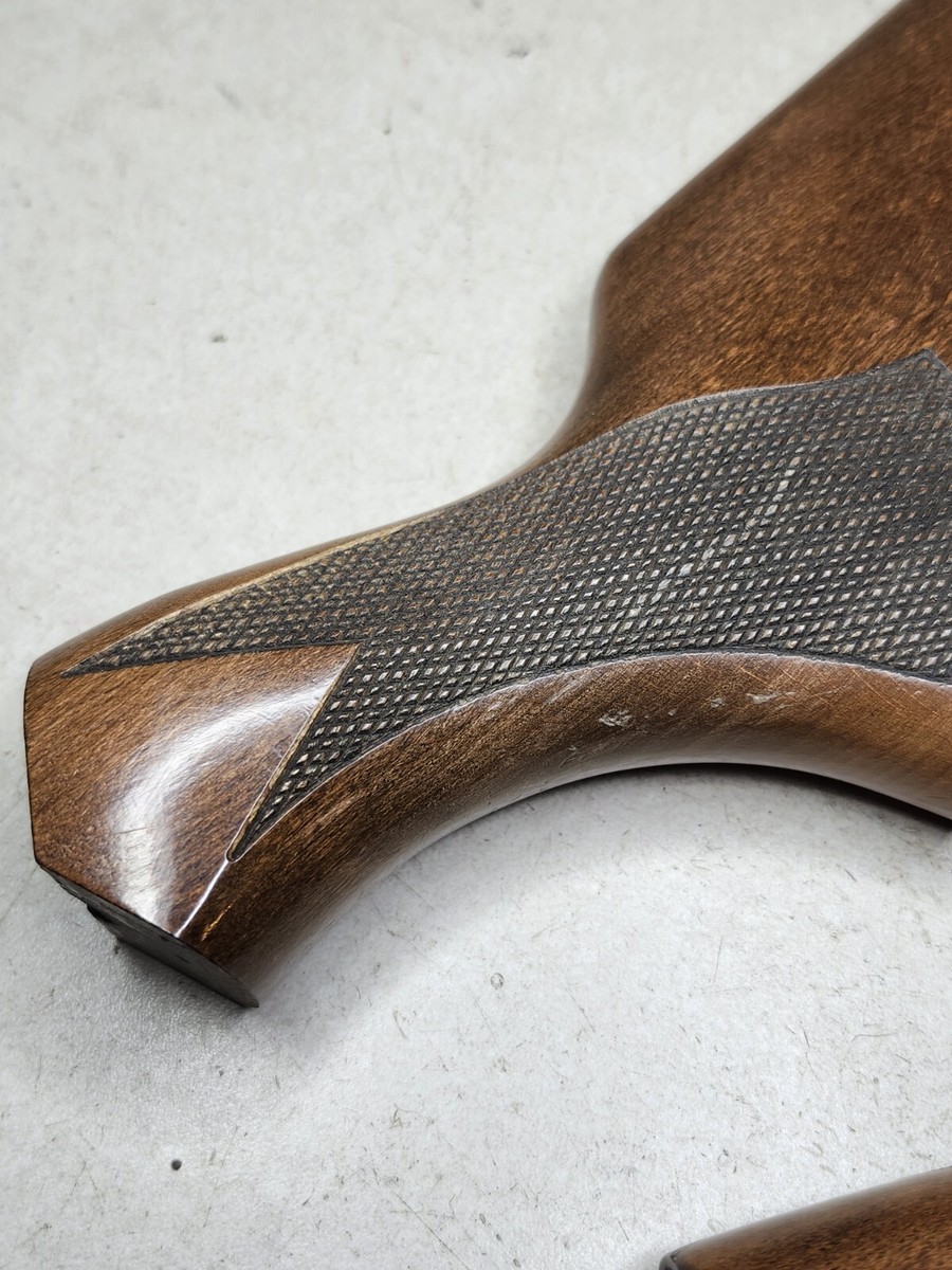Winchester 1200 1300 120 Ranger Checkered Wood Stock & Diamond