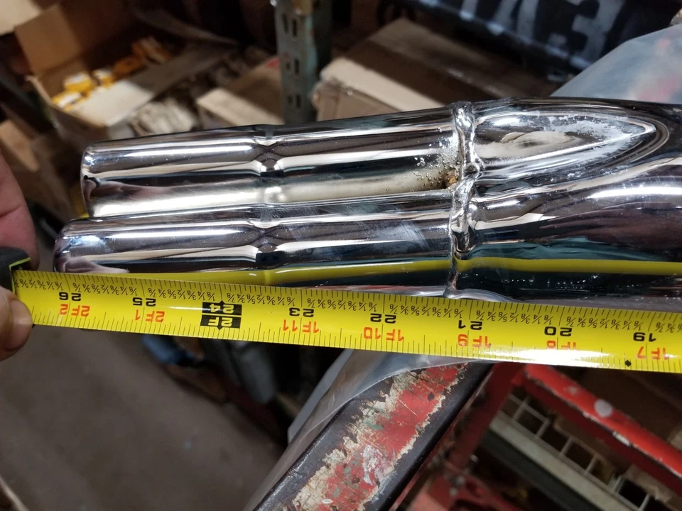 NOS Jardine Turn Outs Exhaust Muffler Fits: 1972-1976 Kawasaki KZ900 Z1 18-0383 - Imagem 3 de 4