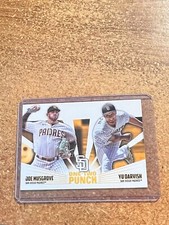 2023 Topps Baseball One-Two Punch # 12P-14 Joe Musgrove Yu Darvish