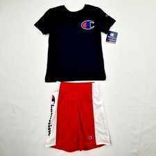 Champion Little Boys T-shirt Shorts Set Size 5 Multicolor TJ11