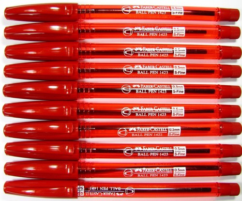 FABER-CASTELL Ball Point Pen 0.7mm Black – Al Masam Stationery LLC