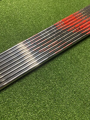 Set Of 9 x NS PRO Modus 3 Tour 120 R Flex TT Golf Shaft 4-PW + 2 Extra Wedge