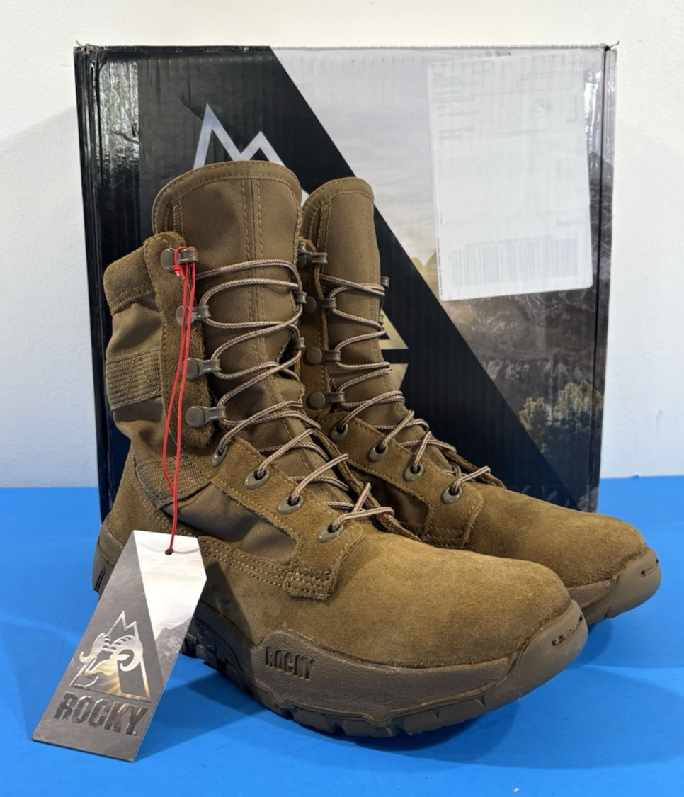 8 M NIB MENS ROCKY C4R V2 TACTICAL MILITARY SOFT TOE BOOTS  display picture 2