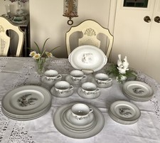 VTG -KENT CHINA-JAPAN-SILVER PINE - Dinnerware-5 Pieces, 6 Place Setting -31 Pc.