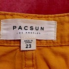 PacSun Denim Mini Skirt Jean Yellow High Waisted Casual Women's Size 23 — photo 2