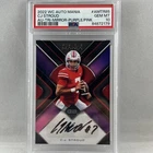 2022 Wild Card AUTO Mania CJ STROUD RC AUTO Purple/Pink PSA 10