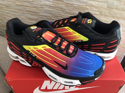 Nike Air Max Plus 3 Tn Mehrfarbig Neon 44,5 EUR 
