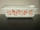 Vintage Pyrex Pink Gooseberry 503 Space Saver Casserole & Lid 1.5 QT - 1.5 Quart