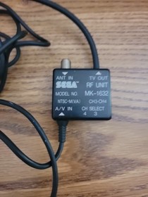 Sega Genesis/sega Saturn Rf Adapter