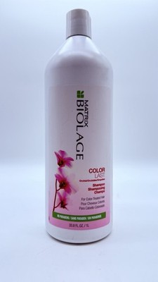 Matrix Biolage Colorlast Shampoo For Color-Treated Hair - Orchid - 33.8 oz NWOB