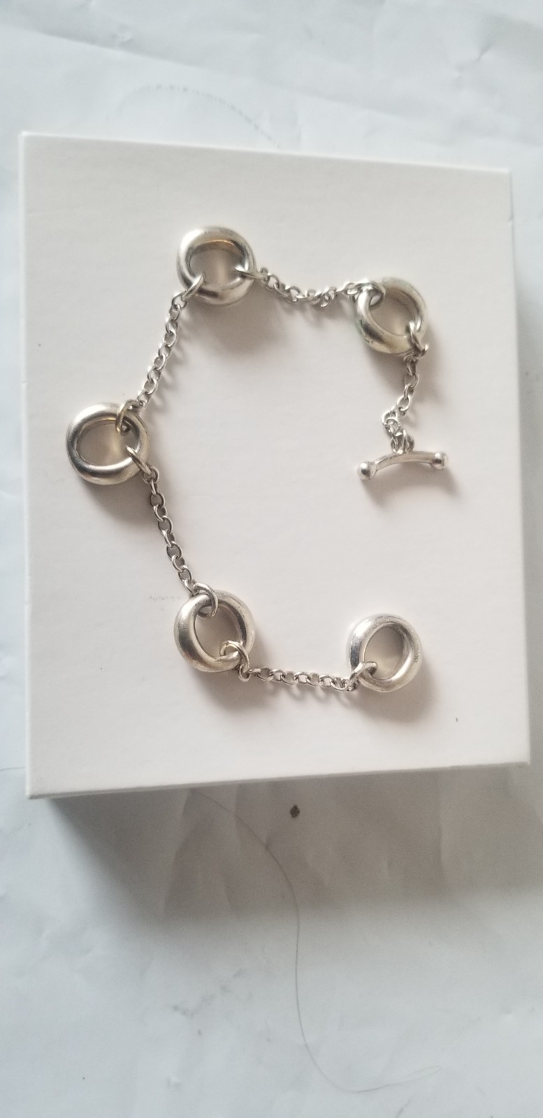 Tiffany & Co. Elsa Peretti Sterling Silver Sevillana Bracelet