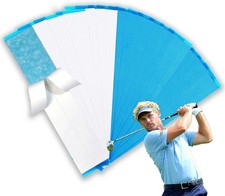 Professional Golf Grip Tape 20-Pack, 2"x10" Double-Sided Adhesive Strips for Gol