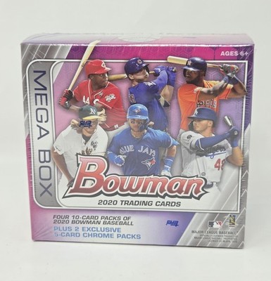 2020 Bowman Baseball Mega Box New Sealed