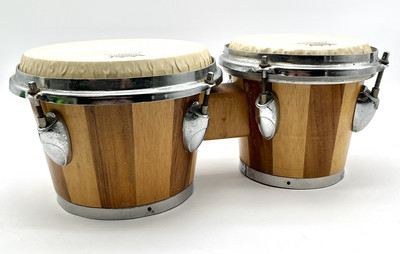 Traditional Session Pro Bongo Hand Drums Percussion Instruments Vintage