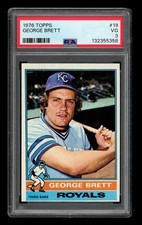 1976 Topps Set-Break # 19 George Brett PSA 3 VG
