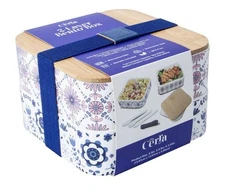 Bento Box Adult Lunch Box with Compartments for Women & Men, Stackable Japan