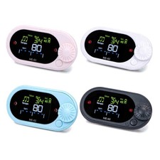 Practice Trackers with Back Clip Chromatic Tuner ABS Texture for Music Lover