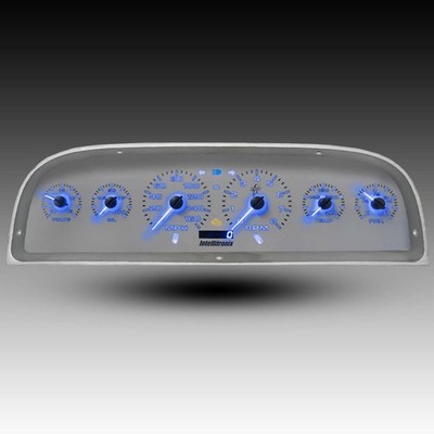 Intellitronix Blue LED Analog Gauge / GPS Sending Unit For 60-63 Chevy Corvair