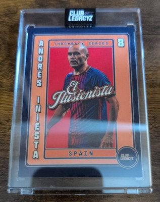 Andres Iniesta Club Legacyz Throwback Edition 149/200