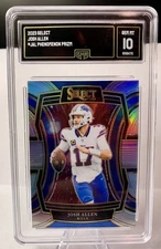 🥵 2023 Panini Select #PH-JAL Josh Allen Phenomenon Silver Gem Mt 10  Bills