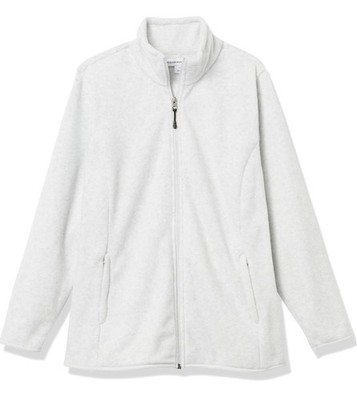Amazon Essentials Women's Classic Fit Full-Zip Polar Soft Fleece Jacket Gray Med