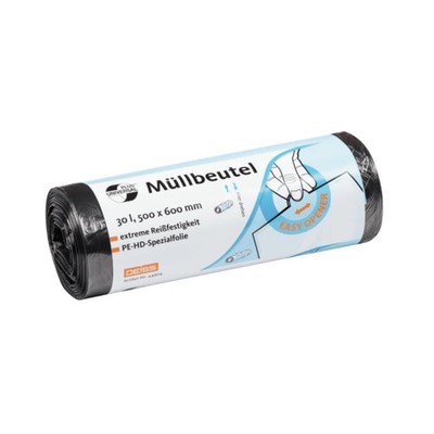 DEISS Universal Plus Müllbeutel 30 Liter, 44904 - 1 Rolle | Rolle (50 Stück)