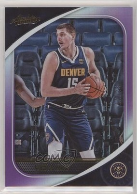 2020-21 Panini Absolute Memorabilia Purple 12/25 Nikola Jokic #26 00am