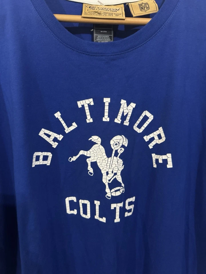 Camiseta Baltimore Colts The Greatest NFL Collection Talla 2XL Mejor Juego Ever Foto 3 de 4