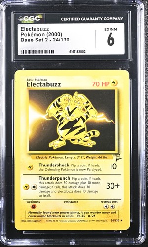 Electabuzz graded CGC 6 for sale on eBay