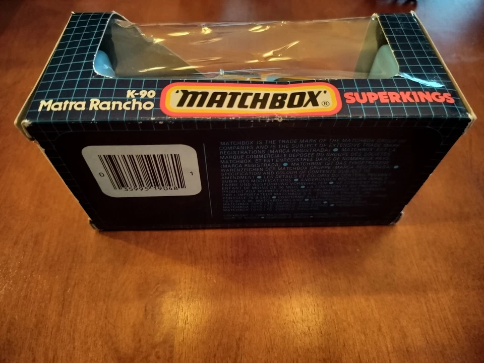 1986 Matchbox SUPERKINGS K-90 Matra Rancho - Imagem 2 de 4