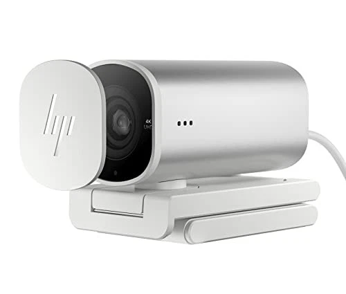HP 960 4K Streaming WebcamStream zoals je echt bentLaat het beste van jezelf zie